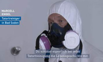 Knochenjob Tatortreiniger – einer lukrativen Branche fehlt der Nachwuchs