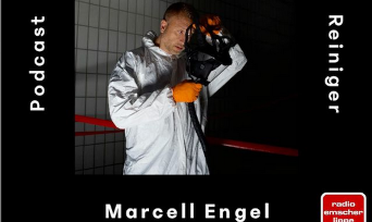 Marcell Engel berichtet “live” bei Radio Emscher-Lippe über Tatortreinigungen und seinen Podcast “Todesursache”