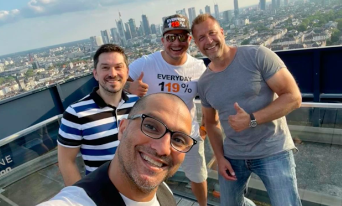 Marcell Engel war erneut Studiogast bei MainFrankfurt mit Hassan Annouri