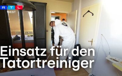 Unterwegs mit einem Tatortreiniger – Marcell Engel macht hinter den Verstorbenen sauber | RTL WEST